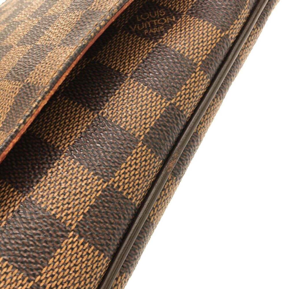 LOUIS VUITTON Authentic Brown Damier Shoulder Bag - Picture 5 of 10